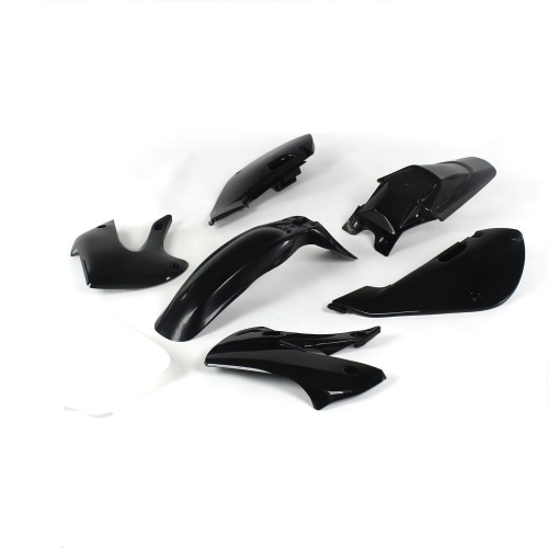 Plastic Kit black Pit Bike / Dirt Bike Typ KLX110 Plastic Kit black Pit Bike / Dirt Bike Typ KLX110