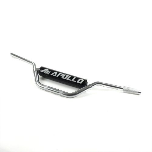 Handlebar aluminium d.22mm Apollo Pit Bike / Dirt Bike silver Handlebar aluminium d.22mm Apollo Pit Bike / Dirt Bike silver