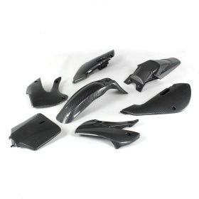 Fairing Kit carbone Pit Bike / Dirt Bike type KLX110