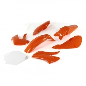 Fairing Kit orange Pit Bike / Dirt Bike type KLX110