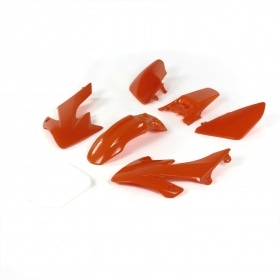Plastic Kit orange Pit Bike / Dirt Bike Typ CRF50