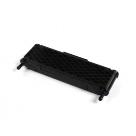 Oil Cooler aluminium Pit Bike / Dirt Bike Lifan / YX black