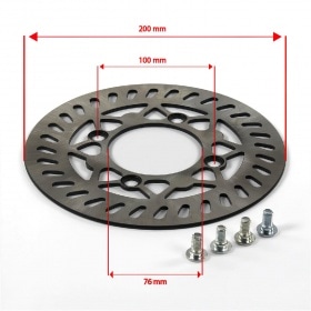Brake Disc d.200mm - 4 holes Pit Bike / Dirt Bike