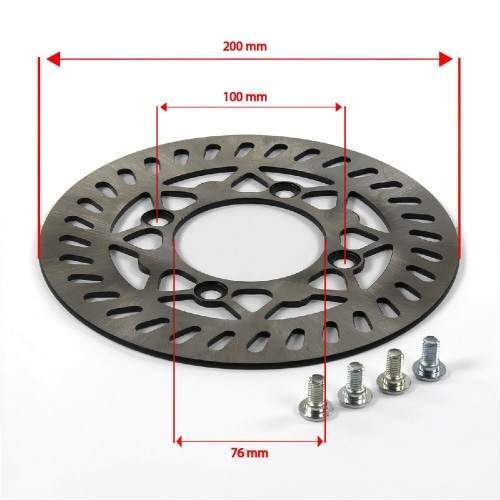 Brake Disc d.200mm - 4 holes Pit Bike / Dirt Bike Brake Disc d.200mm - 4 holes Pit Bike / Dirt Bike
