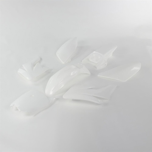 Fairing Kit white Pit Bike / Dirt Bike type CRF70 Fairing Kit white Pit Bike / Dirt Bike type CRF70