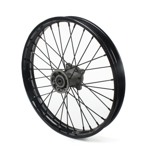 Front Wheel / Rim steel d.15mm – 17” Pit Bike / Dirt Bike black Front Wheel / Rim steel d.15mm – 17” Pit Bike / Dirt Bike black