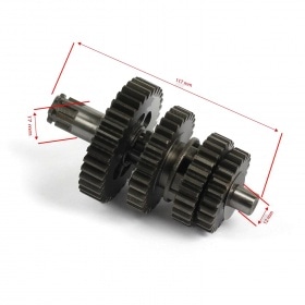 Sekundārā pārnesumkārbas iedarbināšana neitrālā režīmā Pit Bike 125cc YX - d.17mm