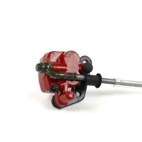 Brake Kit front 2 pistons Hix Pit Bike / Dirt Bike red