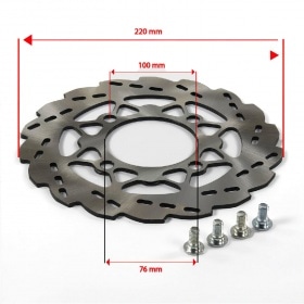 Brake Disc d.220mm - 4 holes Pit Bike / Dirt Bike