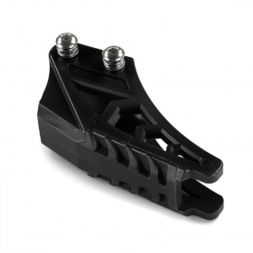 Ķēdes vadotnes skrūvju atstarpe 33 mm melna Pit Bike / Dirt Bike