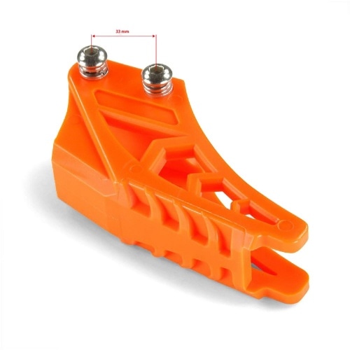 Ķēdes vadotnes skrūvju atstarpe 33 mm oranža Pit Bike / Dirt Bike Ķēdes vadotnes skrūvju atstarpe 33 mm oranža Pit Bike / Dirt Bike