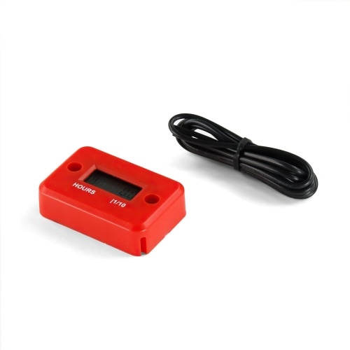 Runtime Meter engine red