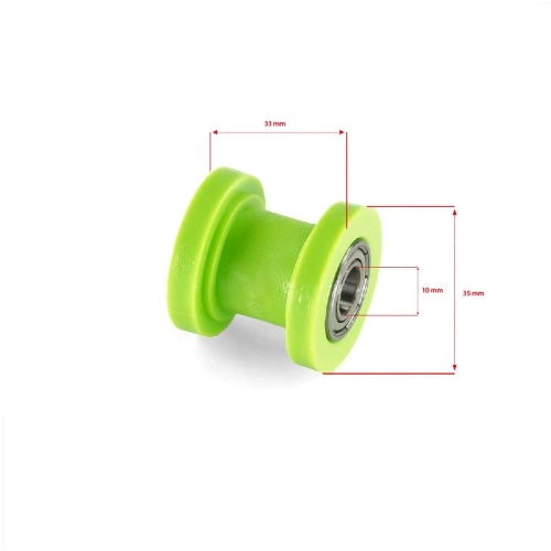 Chain Roller 10mm - green Pit Bike / Dirt Bike Chain Roller 10mm - green Pit Bike / Dirt Bike