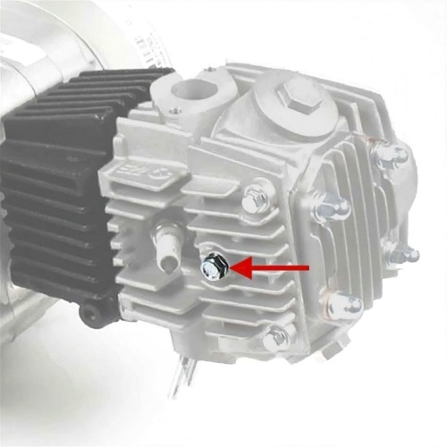 Bolt cylinder head cover M6 x 110mm Pit Bike / Dirt Bike Bolt cylinder head cover M6 x 110mm Pit Bike / Dirt Bike