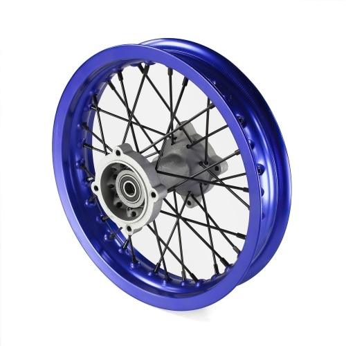 Rear Wheel / Rim aluminium hub 15mm axle – 12” Pit Bike / Dirt Bike blue Rear Wheel / Rim aluminium hub 15mm axle – 12” Pit Bike / Dirt Bike blue