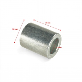 Spacer Bush d.12mm x 25mm
