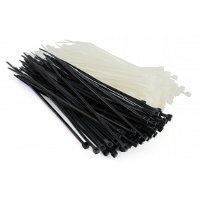 Kabeļu saites caurspīdīgas l=120mm (100 gab.)