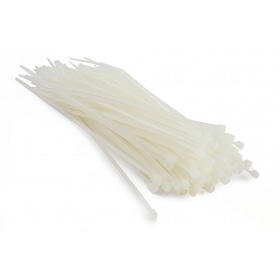 Kabeļu saites caurspīdīgas l=120mm (100 gab.)