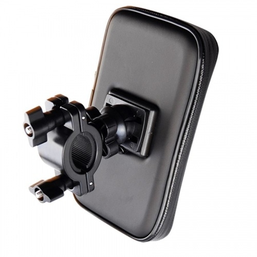 Viedtālruņa turētājs 5,5'' (10x16cm) 22mm stūrei Viedtālruņa turētājs 5,5'' (10x16cm) 22mm stūrei