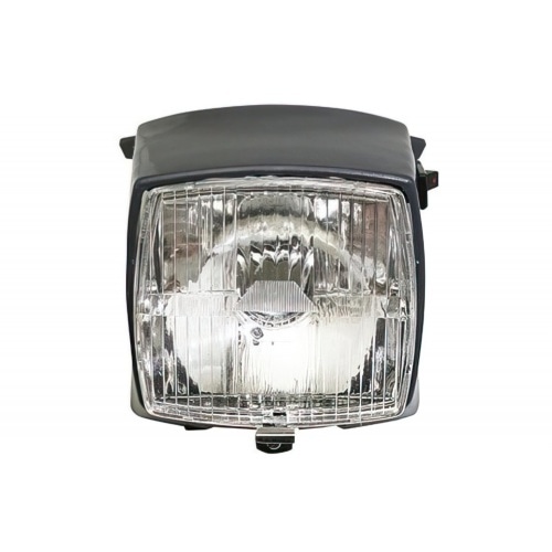 Headlight standard 12V grey Peugeot 103 MVL / Vogue Headlight standard 12V grey Peugeot 103 MVL / Vogue