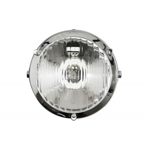 Priekšējais lukturis apaļš d.103mm melns Peugeot 103 Priekšējais lukturis apaļš d.103mm melns Peugeot 103