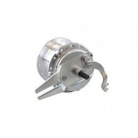 Rear Wheel Hub axle 12mm – 28-hole rim Peugeot 103 Leleu