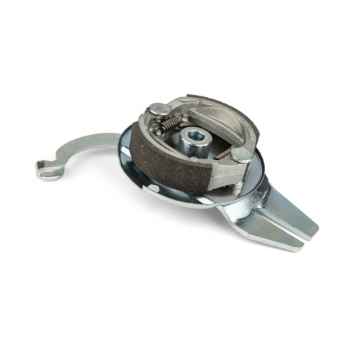 Bremžu aizmugurējā plāksne + bremžu kurpes MBK 51 (Leleu d.80mm) Bremžu aizmugurējā plāksne + bremžu kurpes MBK 51 (Leleu d.80mm)