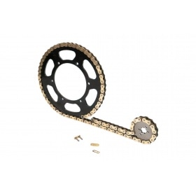 Chain Kit 11×53 – 420 D.108mm 6 holes Derbi GPR / Senda X-Treme