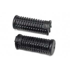 Kāju kāju kājiņu gumijas aizsardzība (x2) melna Honda Dax