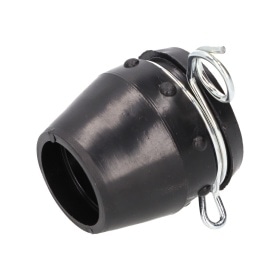 Fork Dust Cap (x1) 35/31mm black MBK 51