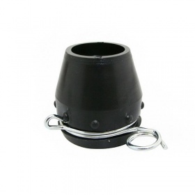 Fork Dust Cap (x1) 35/31mm black MBK 51