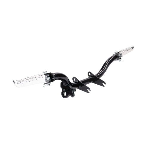 Footrest Rod black w/ side stand holder + folding pegs Simson S50 / S51 / S70 / S53 / S83 Footrest Rod black w/ side stand holder + folding pegs Simson S50 / S51 / S70 / S53 / S83