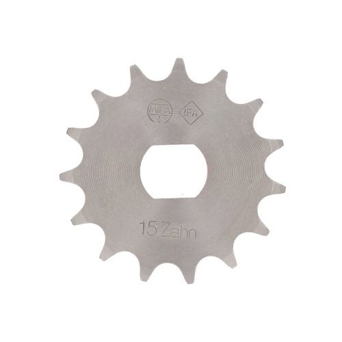 Priekšējais cilindrs 15 zobi 1/2x5.4 Simson Priekšējais cilindrs 15 zobi 1/2x5.4 Simson