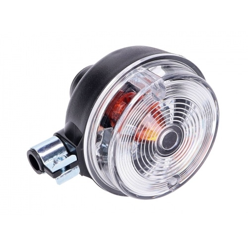 Indicator rear 80mm white Simson Indicator rear 80mm white Simson