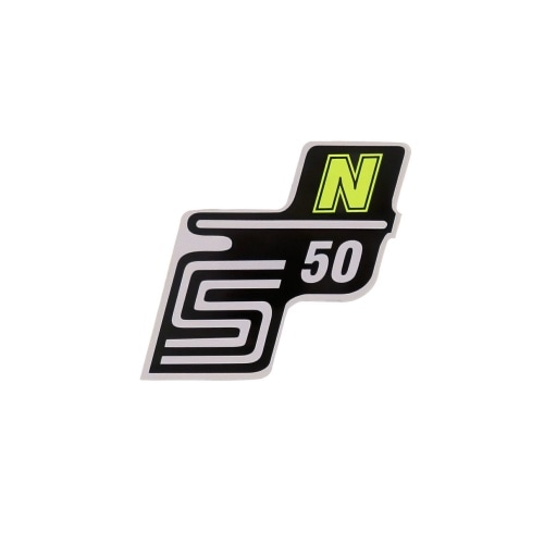 Sticker S50 N neon yellow Simson S50 Sticker S50 N neon yellow Simson S50
