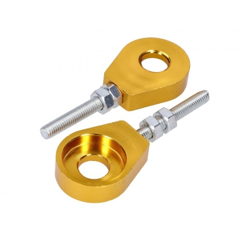 Chain Tensioner Set 12mm aluminium Puch / Simson / Kreidler / Sachs gold Chain Tensioner Set 12mm aluminium Puch / Simson / Kreidler / Sachs gold