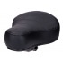 Seat flat 60mm quilted black moped Seat flat 60mm quilted black moped
