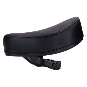 Sēdeklis plakans 60mm stepēts melns mopēds