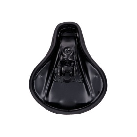 Sēdeklis plakans 60mm stepēts melns mopēds