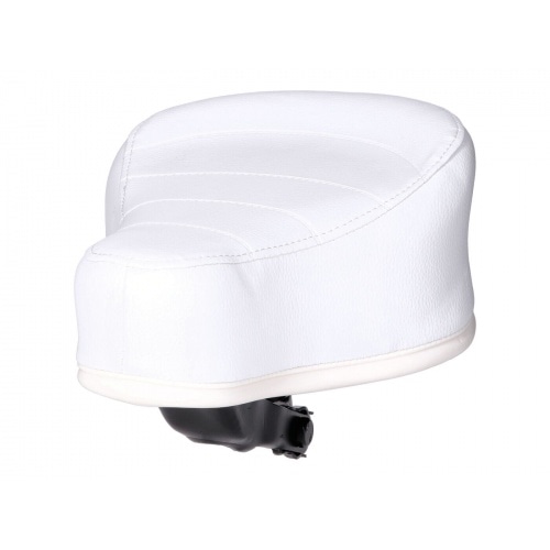 Sēdeklis jauna tipa balts ar Puch logo Sēdeklis jauna tipa balts ar Puch logo