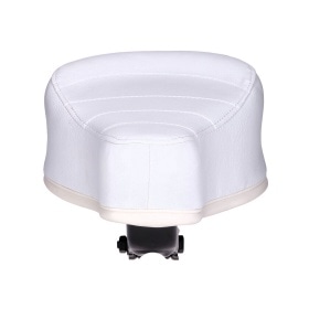 Sēdeklis jauna tipa balts ar Puch logo