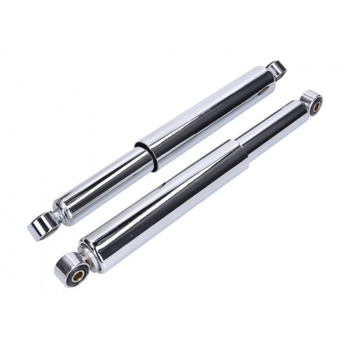 Shock Absorber Set closed chrome - 370mm moped Shock Absorber Set closed chrome - 370mm moped