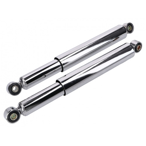 Shock Absorber Set closed chrome - 350mm moped Shock Absorber Set closed chrome - 350mm moped