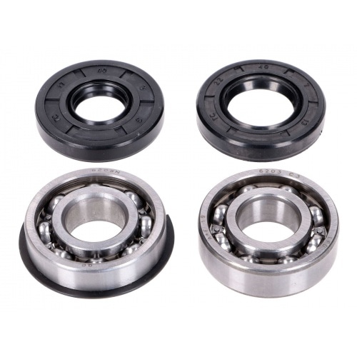 Crankshaft Bearing Set with oil seals Puch Maxi E50 old engine Crankshaft Bearing Set with oil seals Puch Maxi E50 old engine