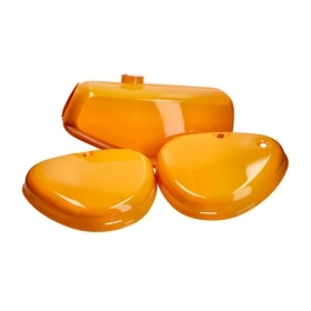 Fuel Tank and Side Panel Set orange Simson S50 / S51 / S70