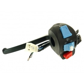 Switch unit for handlebar, left-hand side, complete with brake lever