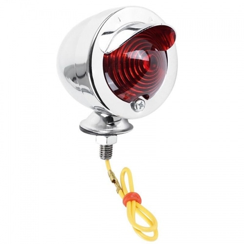 Additional Headlight chrome / red Additional Headlight chrome / red