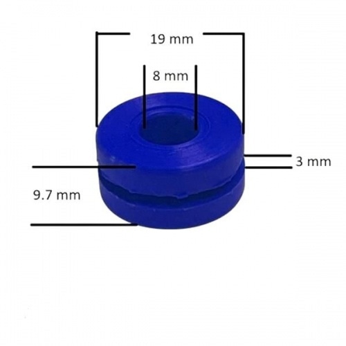 Rubber Buffer radiator Derbi Senda blue (x1) Rubber Buffer radiator Derbi Senda blue (x1)