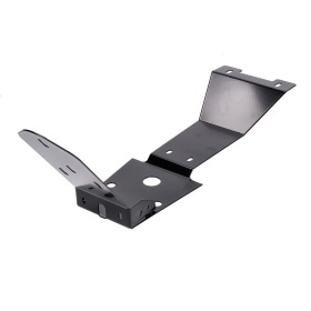 License Plate Holder Rieju MRT black aluminium