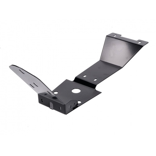 License Plate Holder Rieju MRT black aluminium License Plate Holder Rieju MRT black aluminium